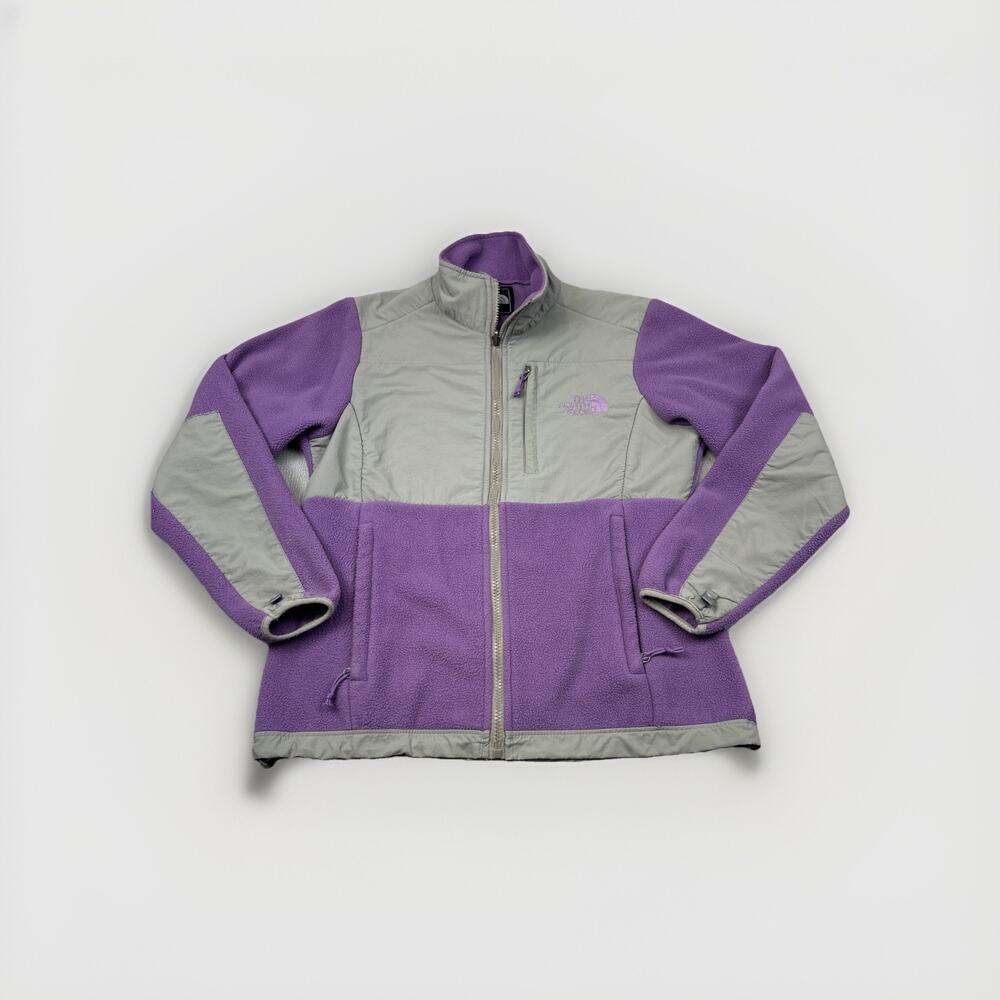 The North Face Purple and Gray Ski Fleece Jacket